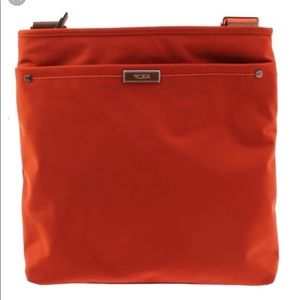 Tumi crossbody color orange